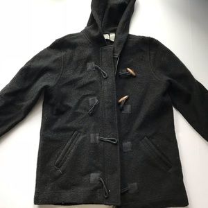 Liz Claiborne Wool Jacket w/ Hood